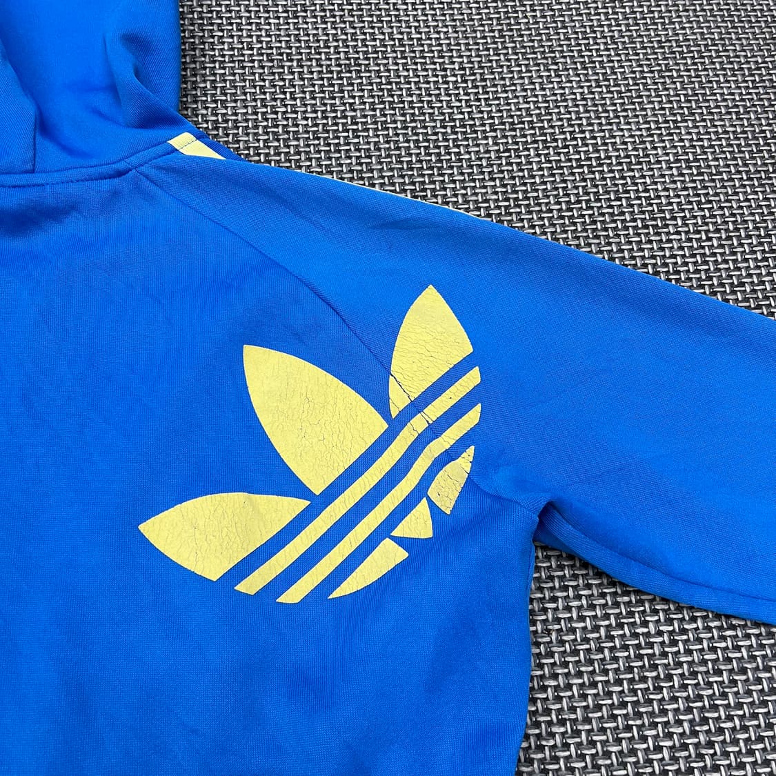 착샷O 아디다스 블루골드 후드져지 상품이미지6