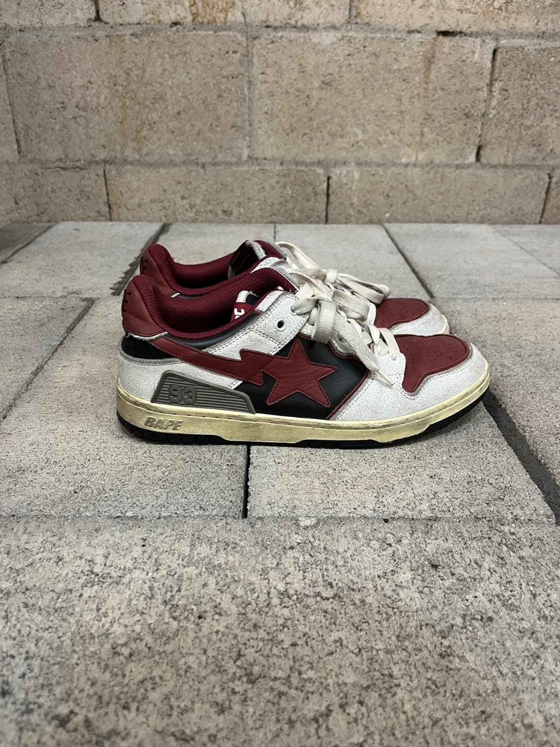 베이프 Sk8 스타 슈즈 상품이미지3