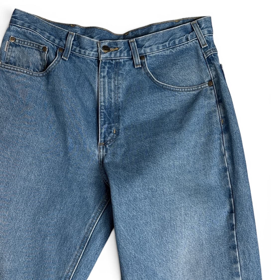 칼하트 가죽탭 데님팬츠 상품이미지5