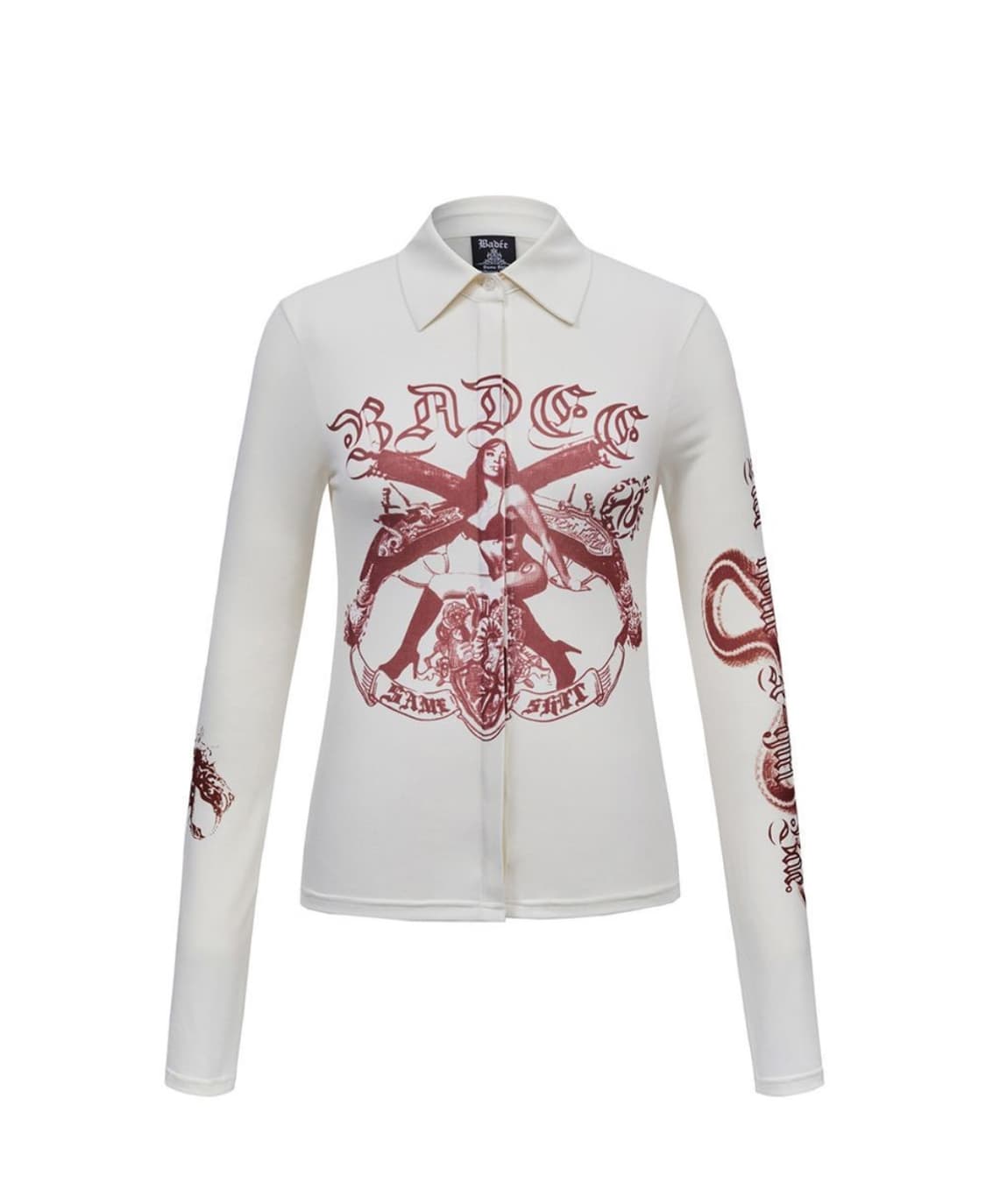 배디 SPELLBOUND DTP SHIRT CREAM 상품이미지3
