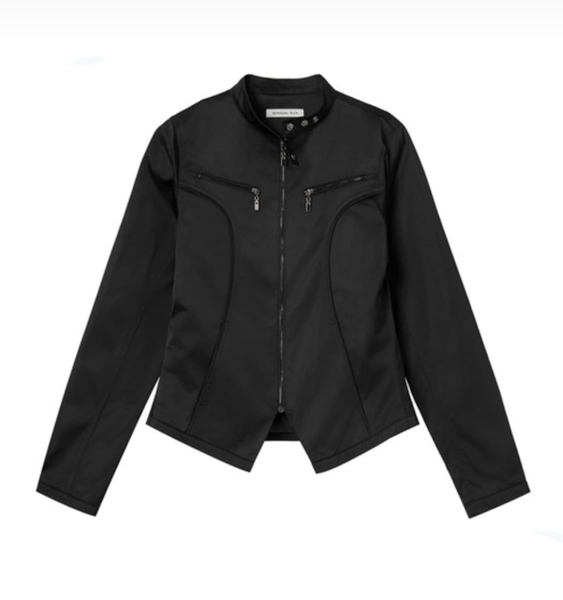 센슈얼시크 Flared jacket 블랙 상품이미지3