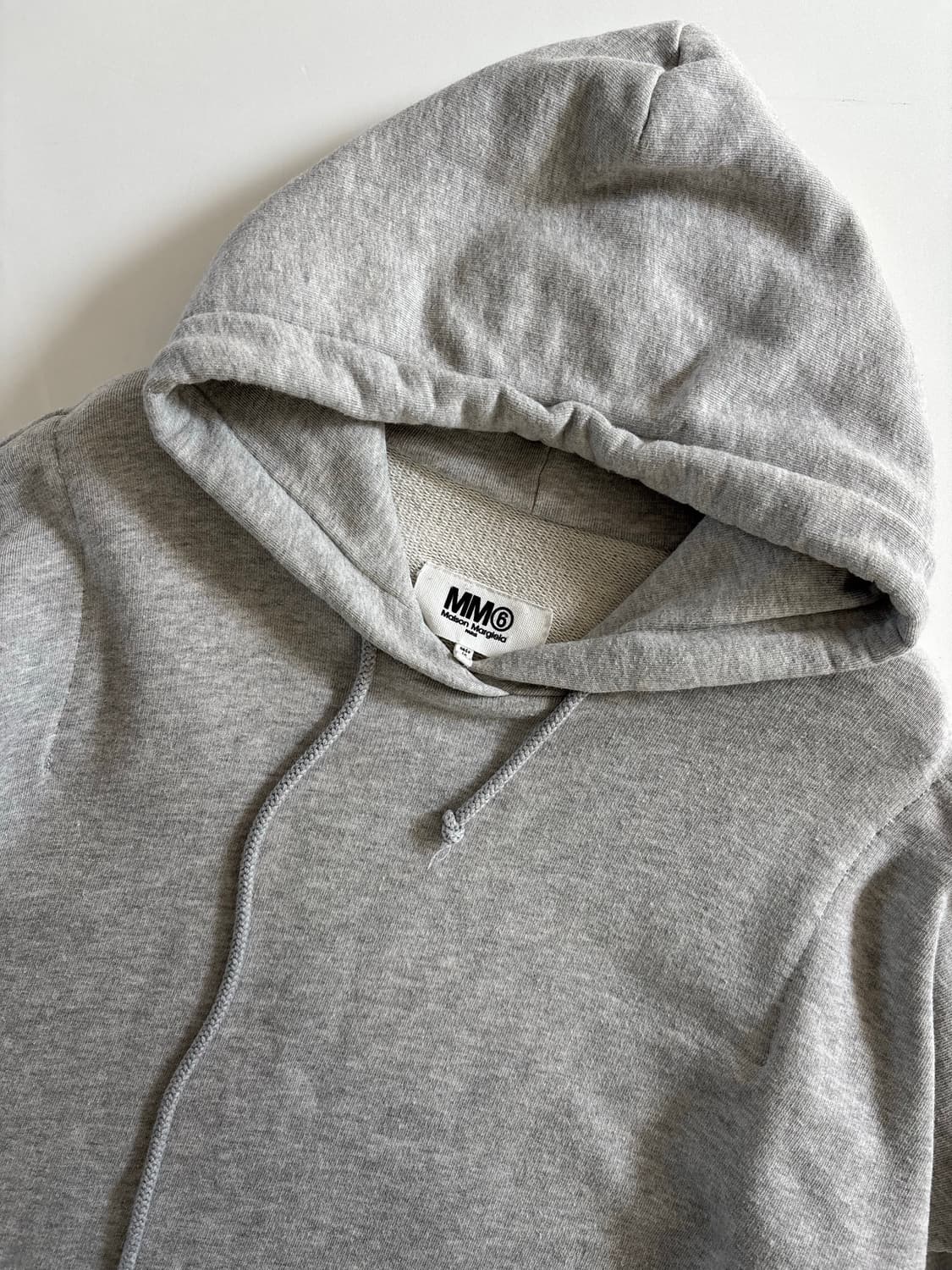 MM6 그레이 레이어드 후드티 상품이미지7