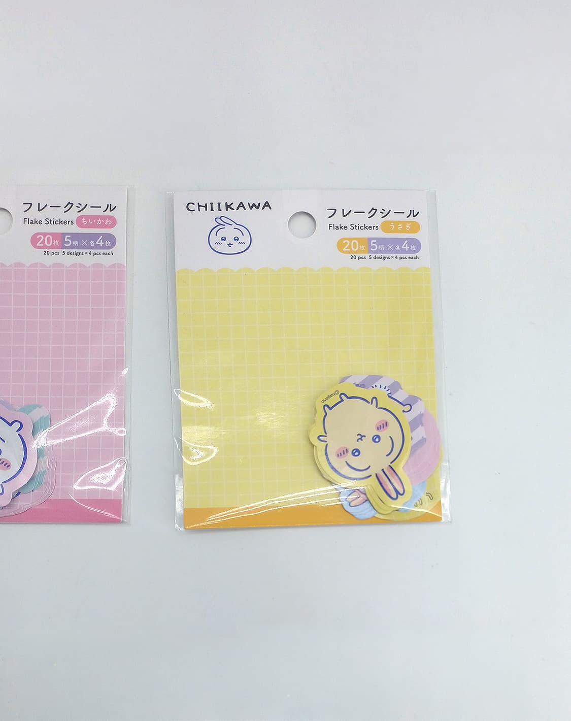 치이카와 먼작귀 우사기 하치와레 스티커 모몽가 쿠리만쥬 랏코 상품이미지2