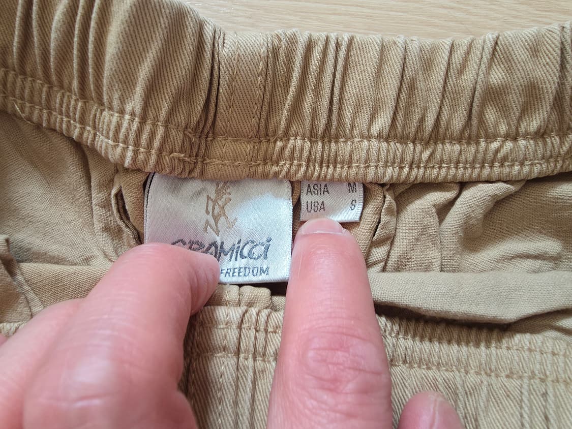 [새상품] 그라미치 치노 반바지 베이지 상품이미지4