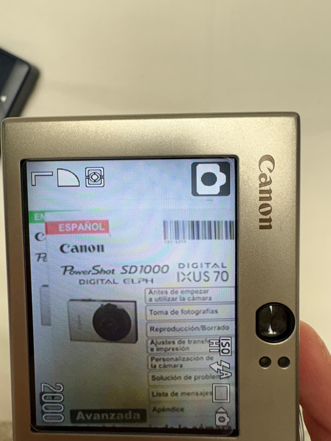 캐논 익서스70(ixus70) 빈티지 카메라 상품이미지8