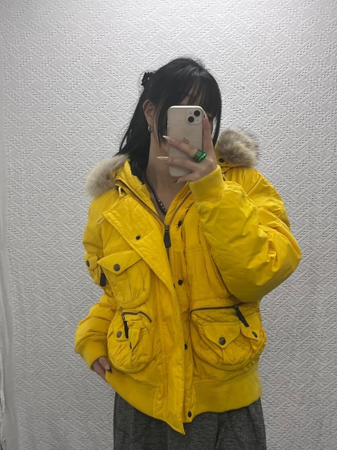 폴로 랄프로렌 빈티지 멀티포켓 워크 다운 패딩 자켓 L C08360 상품이미지1