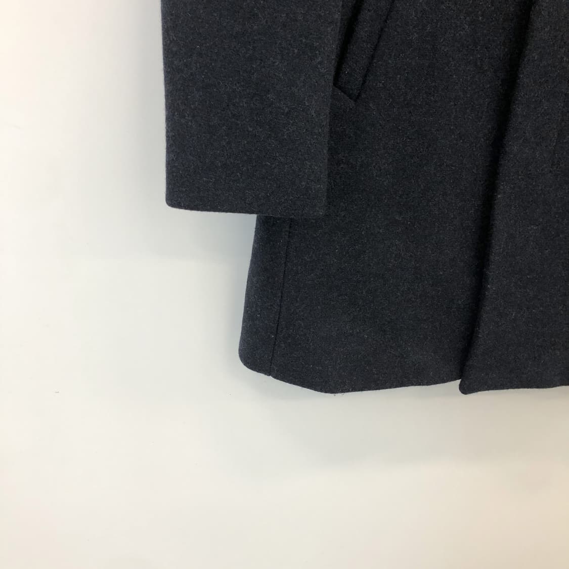 헤지스 싱글 히든 울코트 95 사이즈  상품이미지3