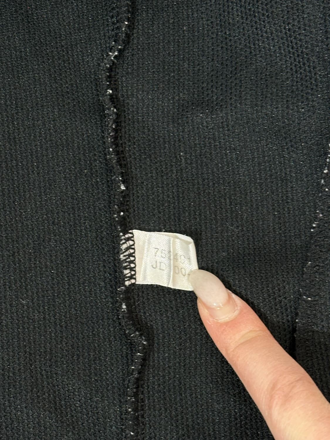 90s 아디다스 블랙 화이트 삼선 빅 로고 오버핏 트랙탑 져지 상품이미지8