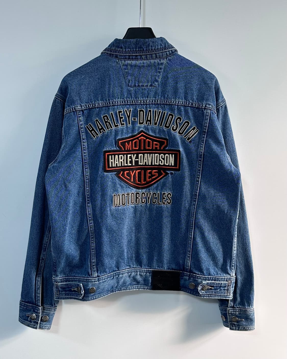 할리데이비슨 로고 데님 자켓 (va.117) 상품이미지4