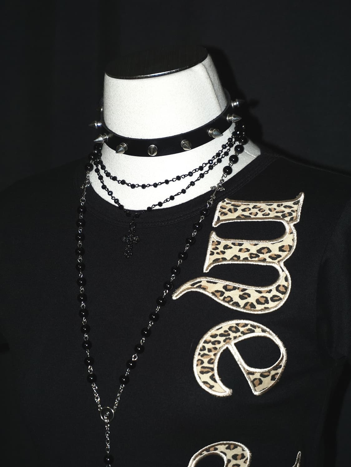 leopard lettering t  상품이미지3