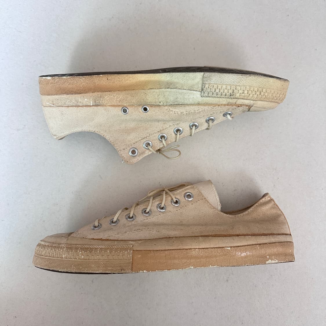 70s 미군 오리지널 단화 활동화 캔버스 운동화 PF 인더스트리 10.5 상품이미지2