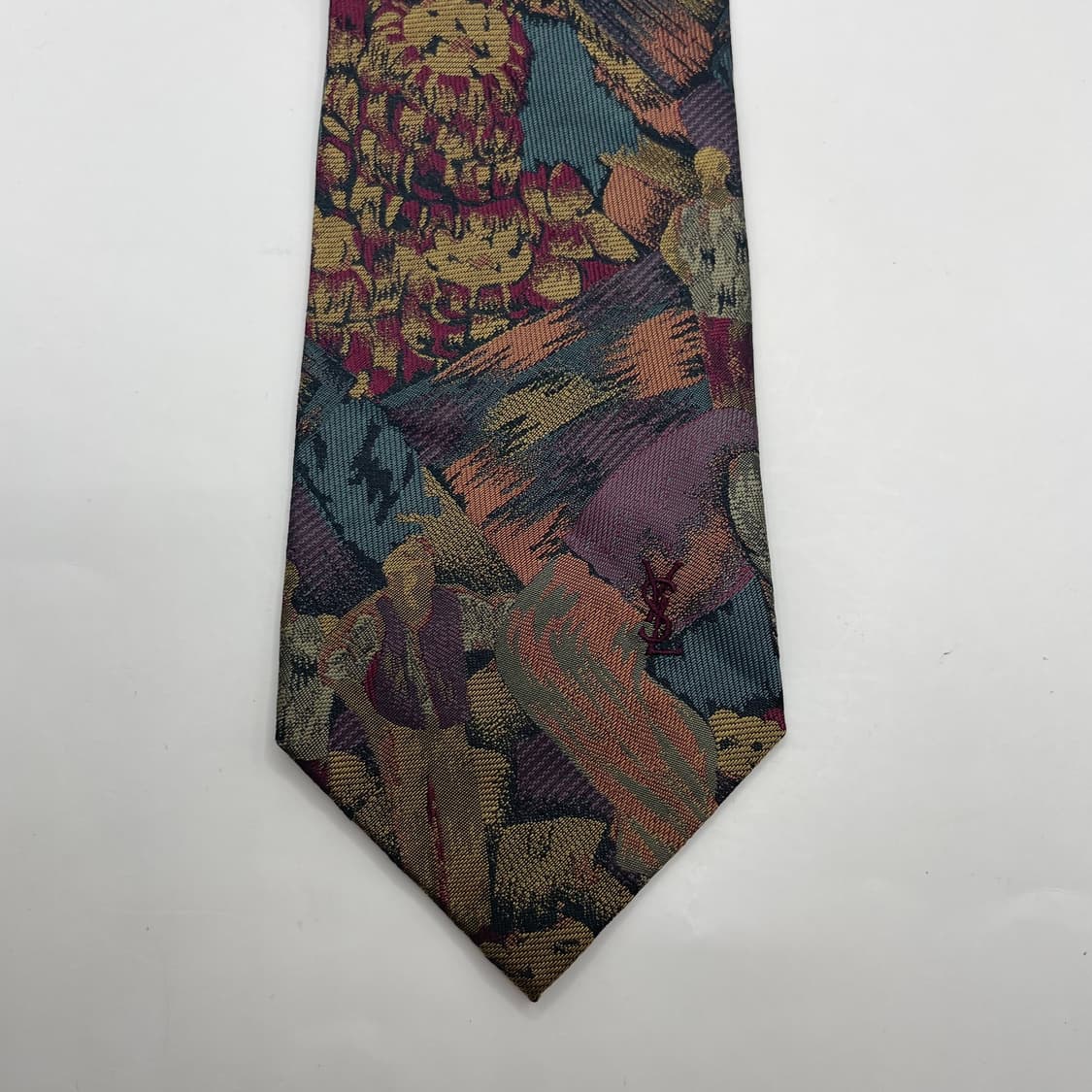 558) (YSL) 입생로랑 패턴 넥타이 상품이미지3