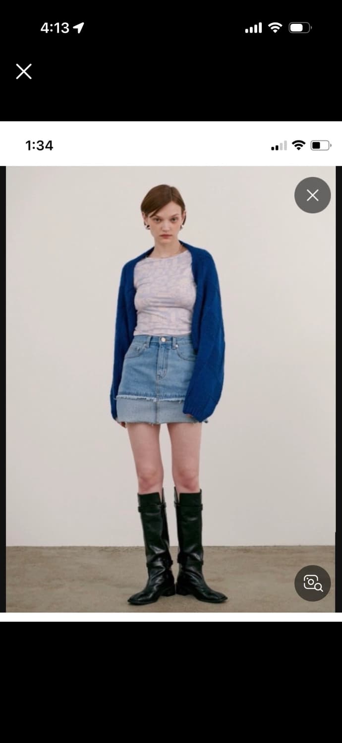 시눈 니트 볼레로 상품이미지1