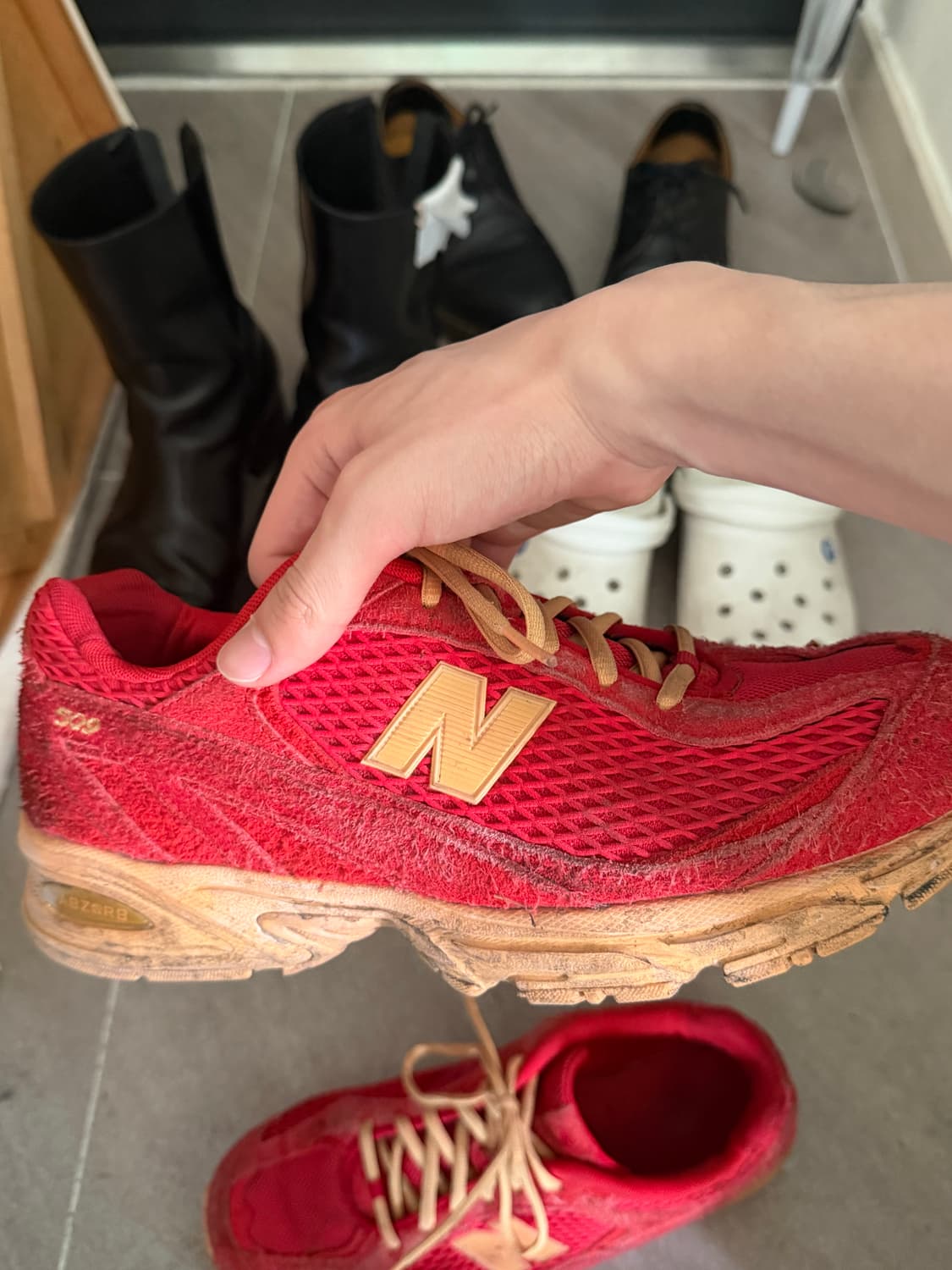 뉴발란스 엑슬림 285 단품  상품이미지4