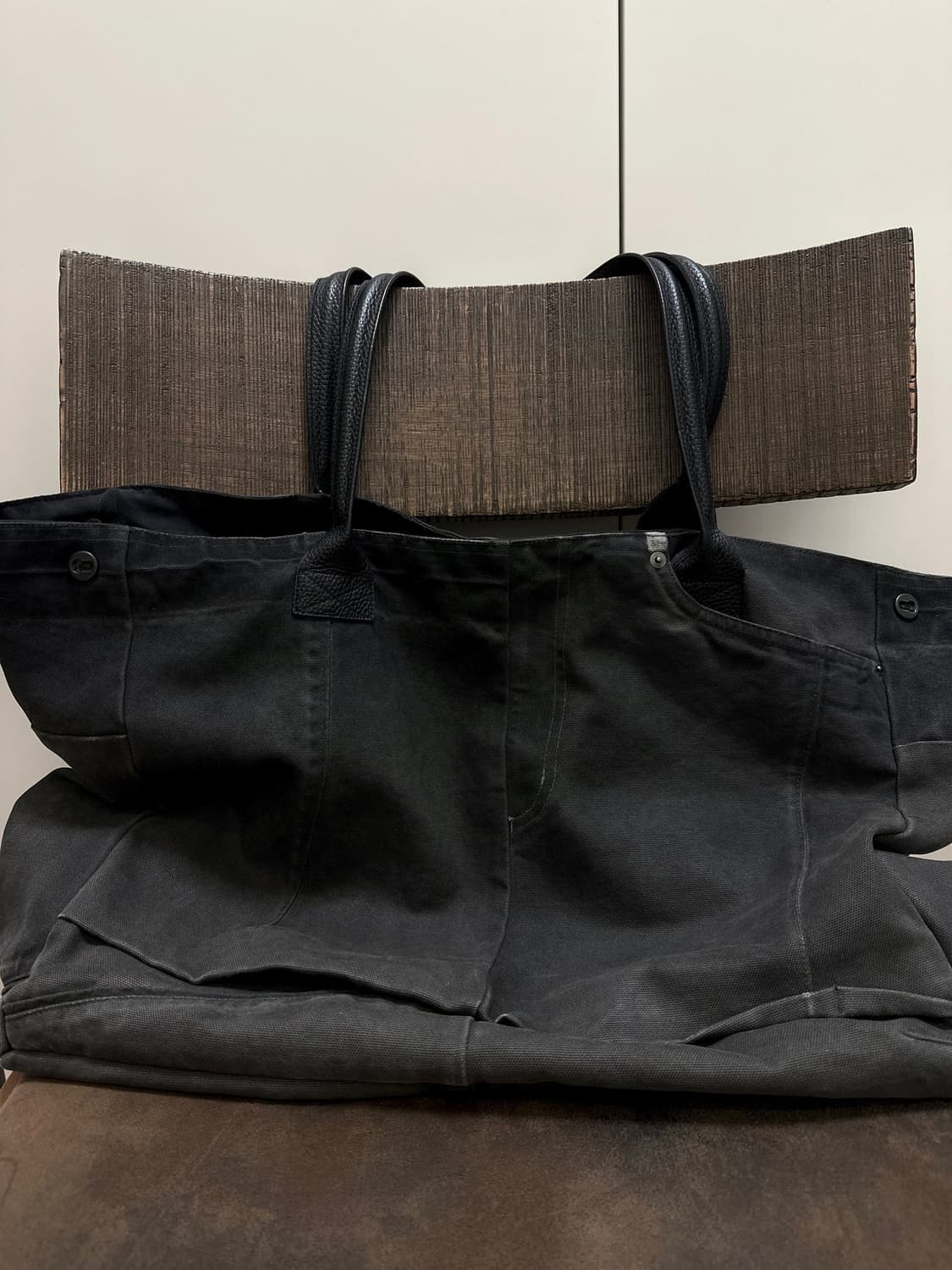 (예약)EP.8 SYNOPSIS 02 BAG - WASHED BLACK 상품이미지2