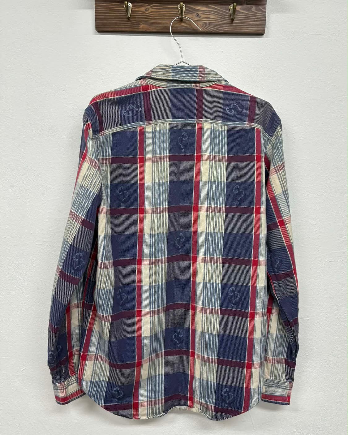 [S] 폴로 랄프로렌 앵커 패턴 플란넬 체크 셔츠 상품이미지3