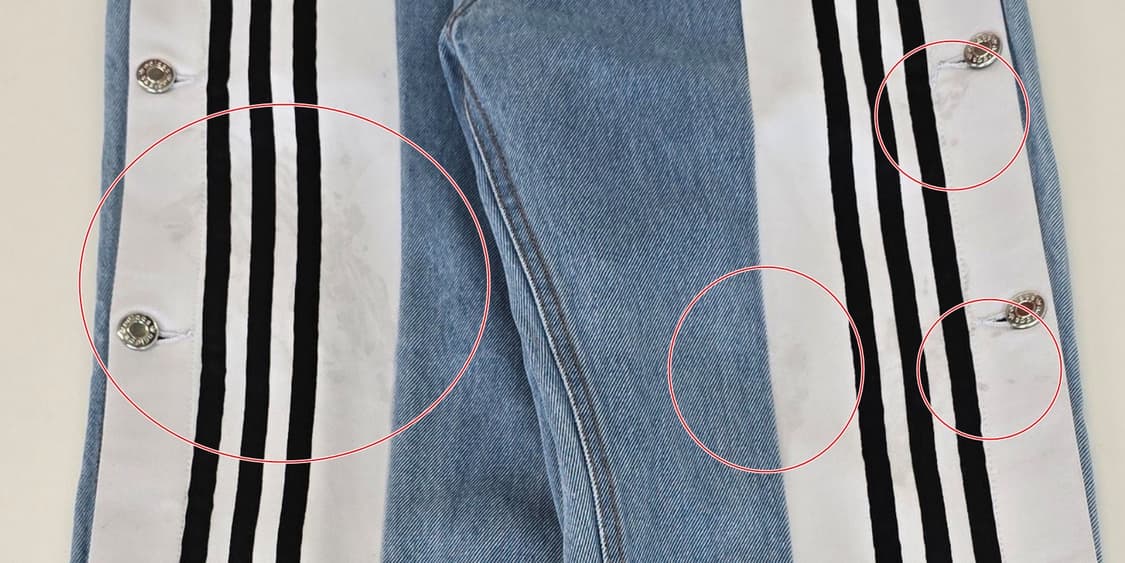 아디다스 아디브레이크 데님 팬츠 XS 상품이미지8