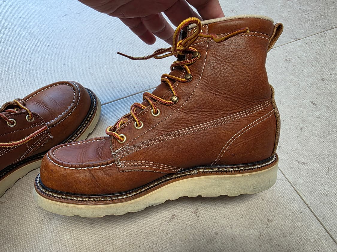 쏘로굿(Thorogood) 6인치 목토 7.5d 팔아요 상품이미지4