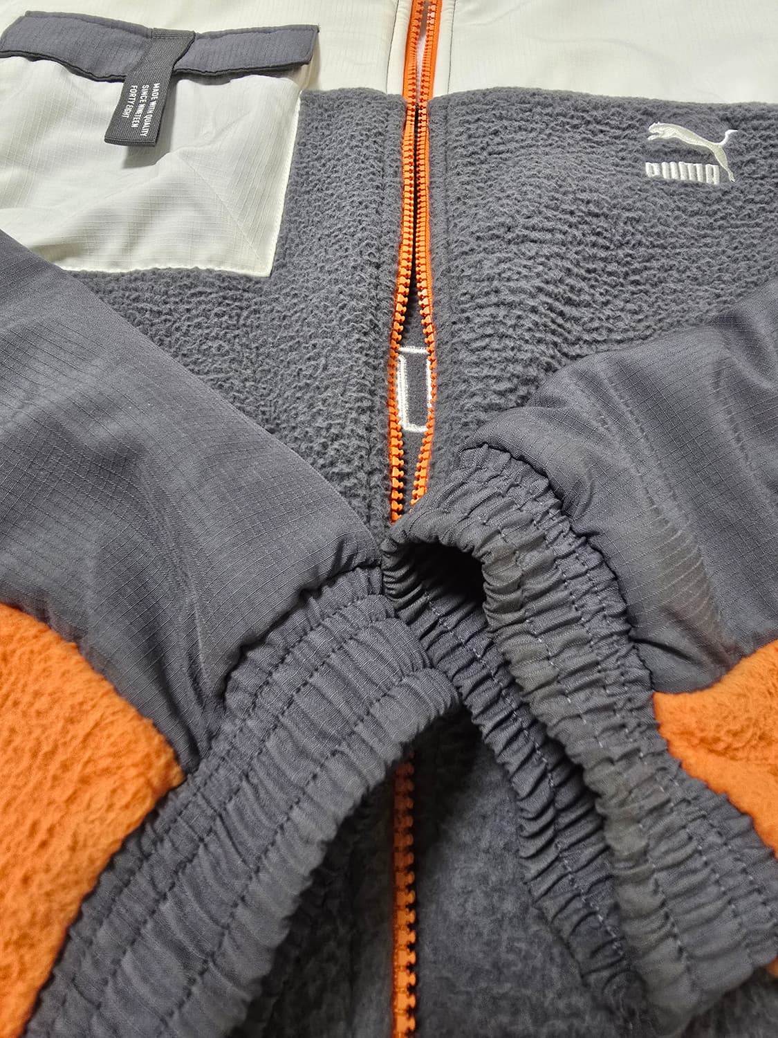 푸마 플리스 집업 자켓 M 상품이미지2