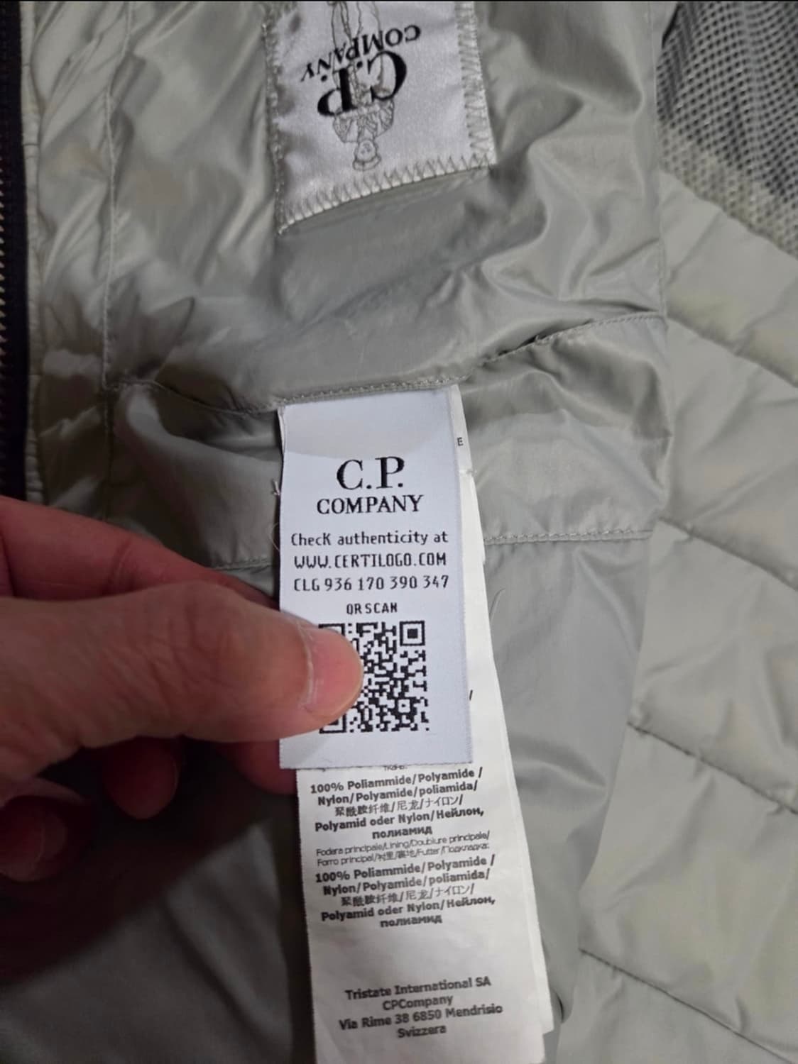 [정품] CP컴퍼니 고글 후드 패딩 조끼(52) 상품이미지8
