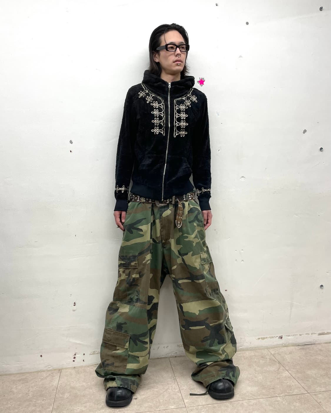 Napoloreon Detail Fur Hooded Zip-Up 상품이미지6