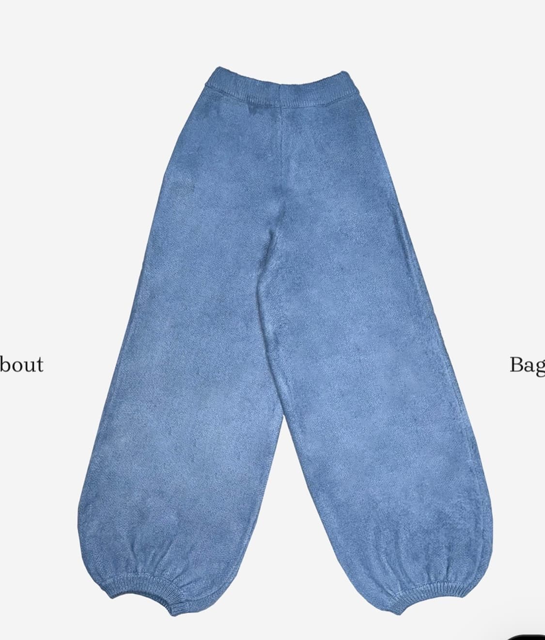 더미스테리어스호텔 니트 팬츠 상품이미지5