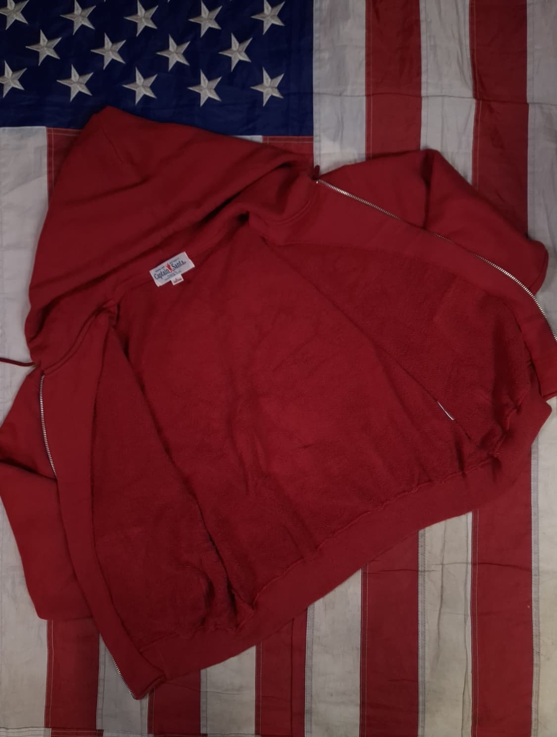 오리지날 일본판 캡틴산타 후드 집업 상품이미지9