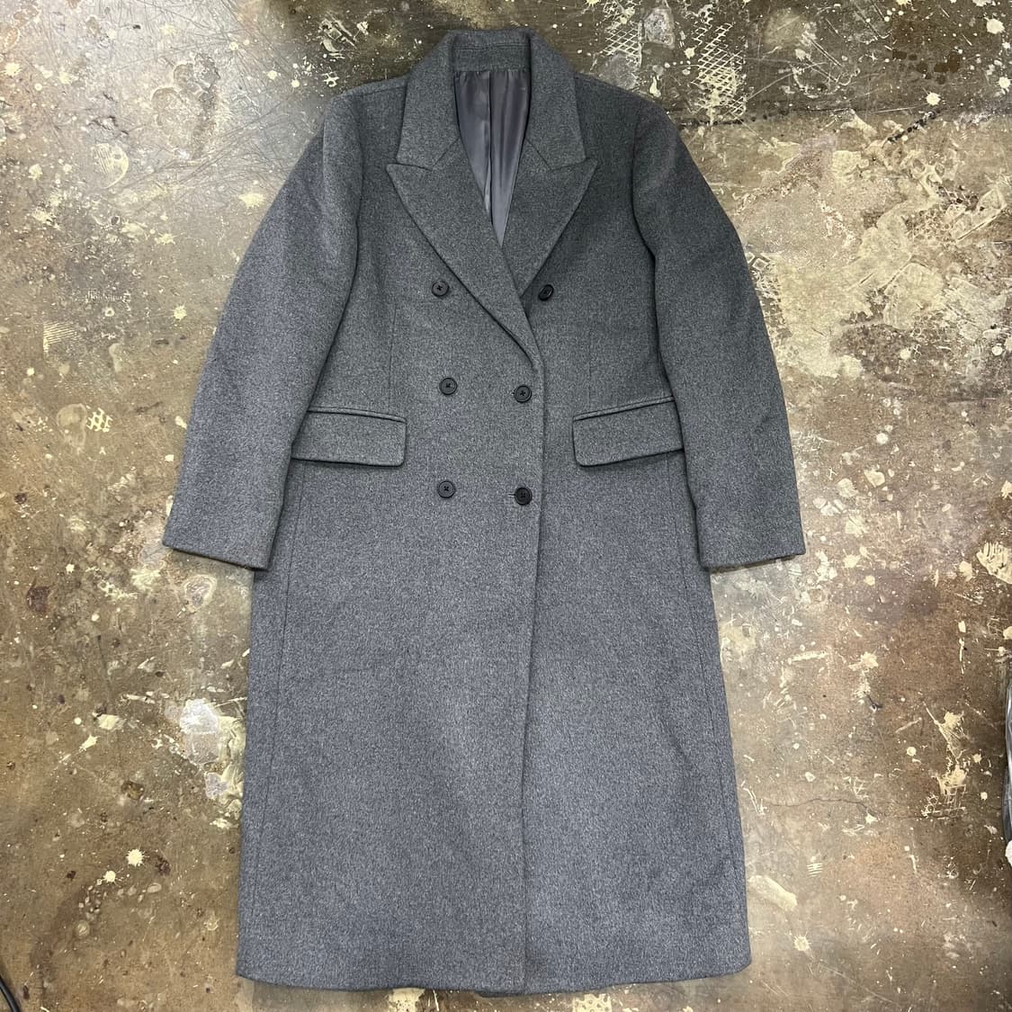 M) 무탠다드 울 캐시미어 코트 무신사 스탠다드 롱코트 상품이미지1