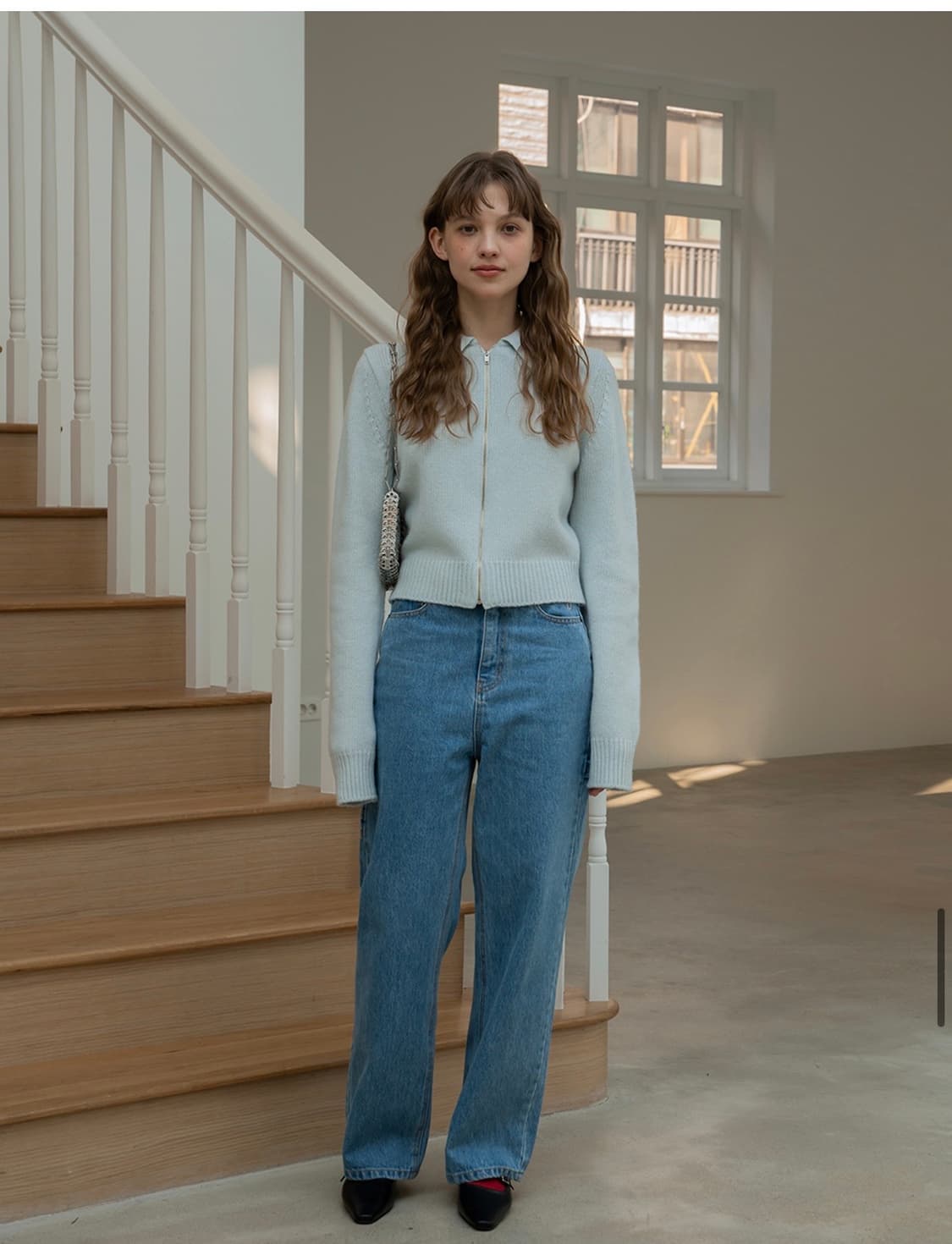 foeto포에토 카터 디테일 콘데님 상품이미지1