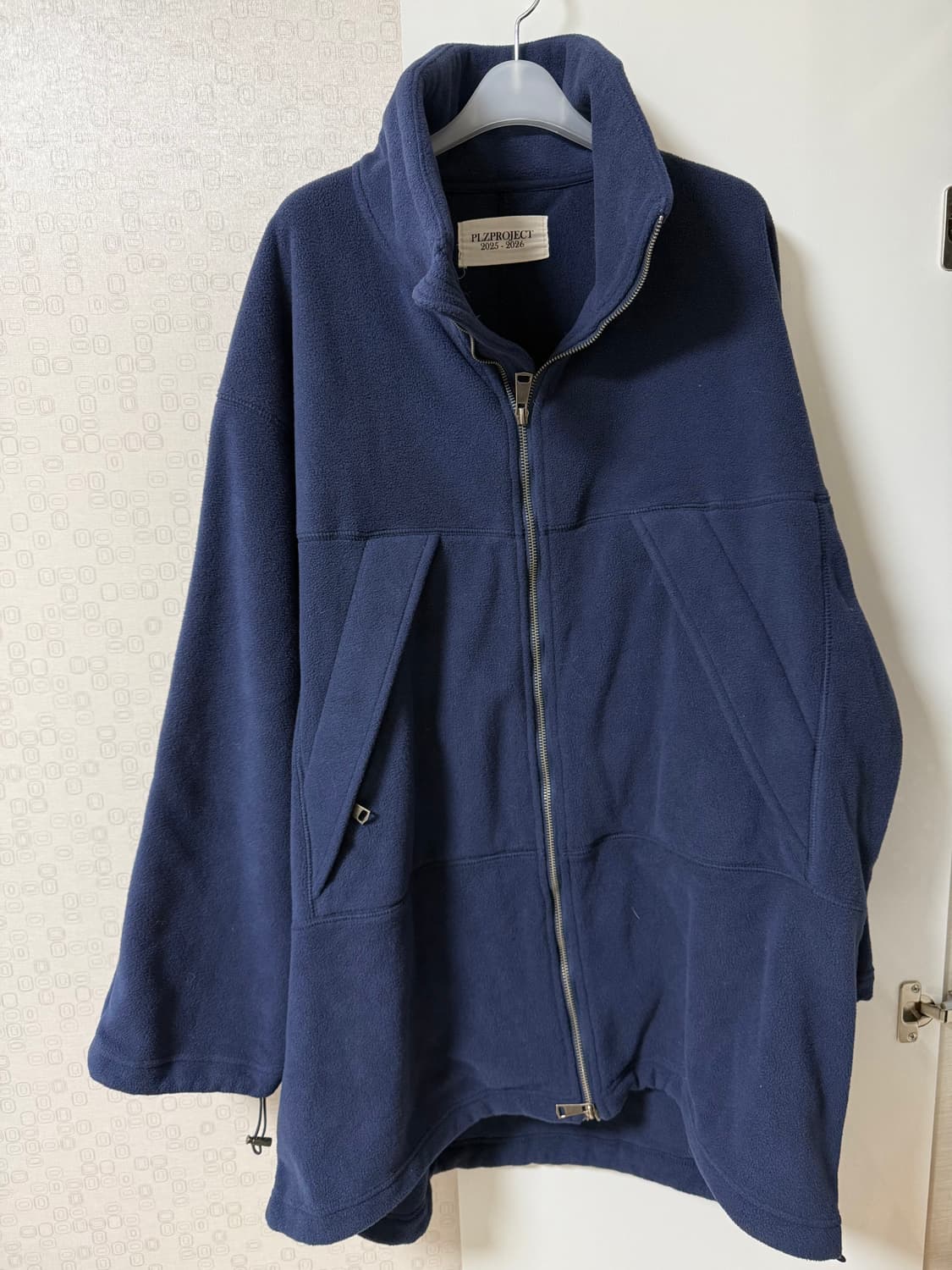  플리즈프로젝트 플리스 후리스 뽀글이 네이비 상품이미지2