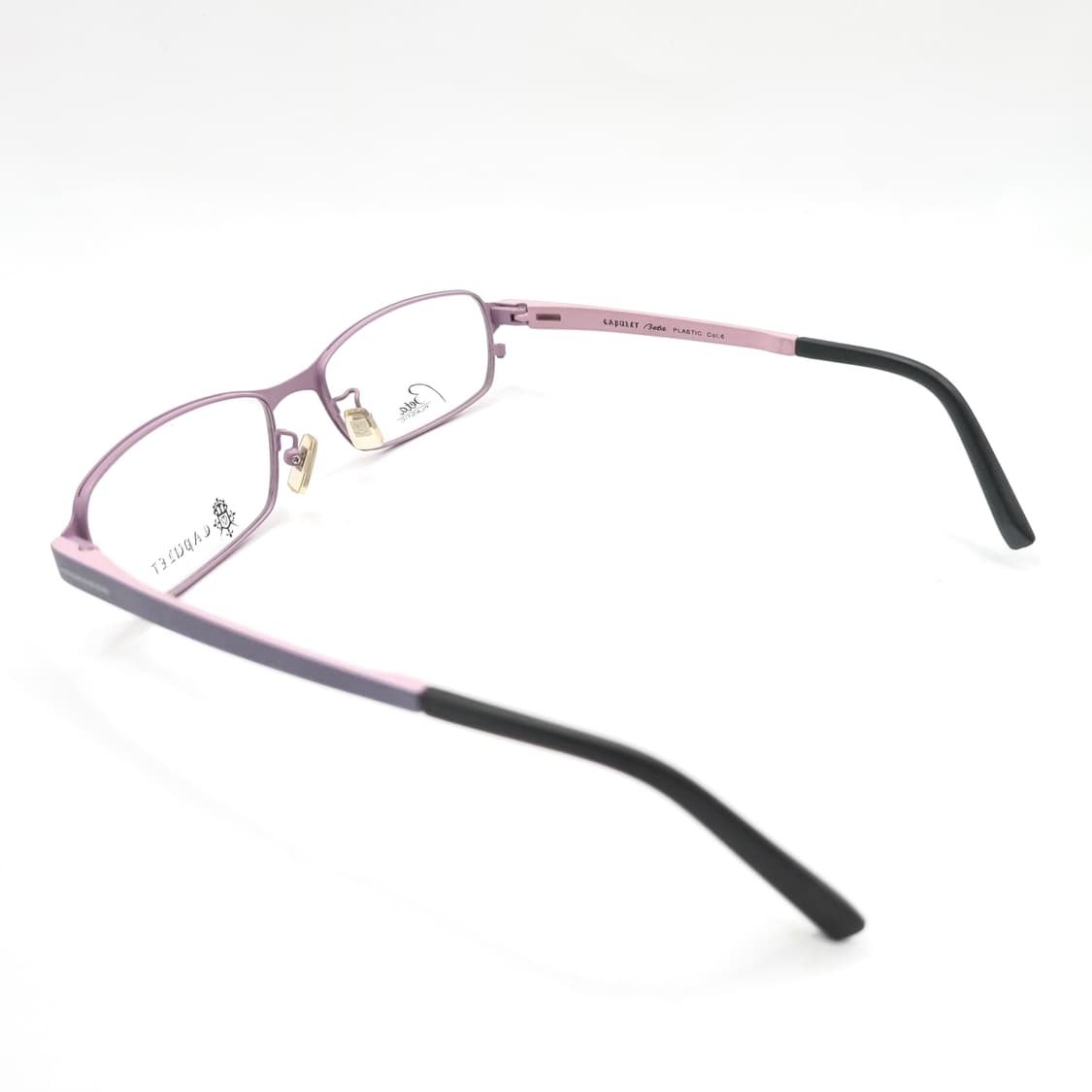 데드스탁 capulet 사각 무광핑크 온테 안경테 상품이미지4