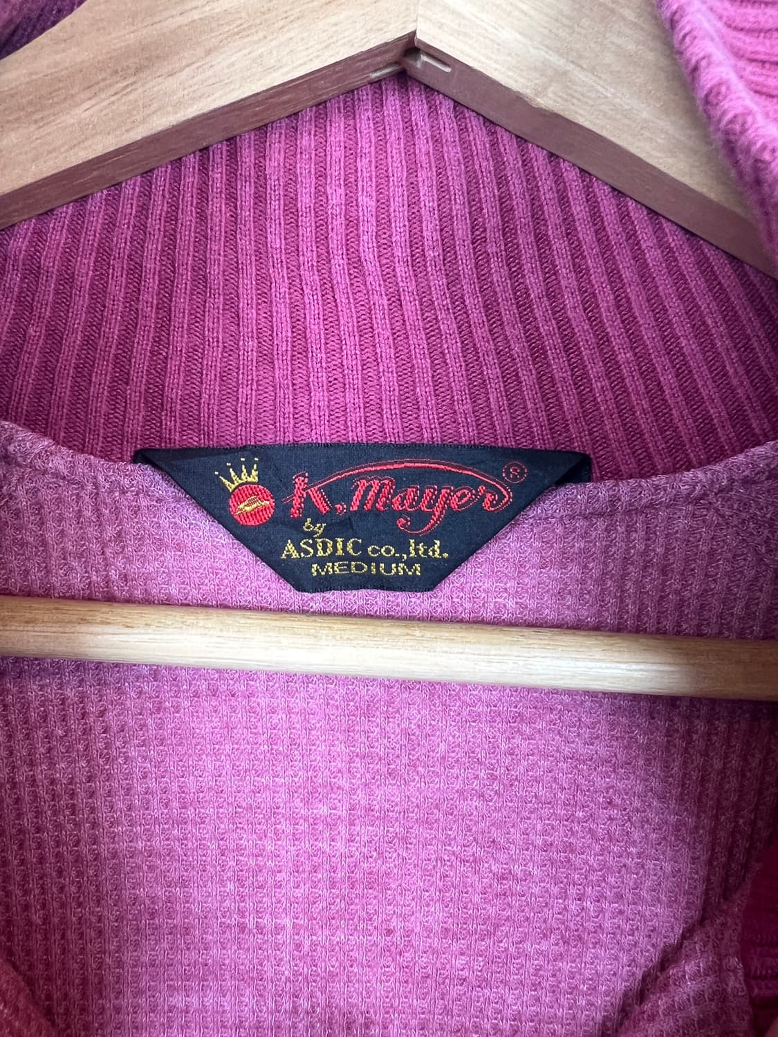 JPN K.Mayer 빈티지 Chicago 76 집업 져지 M 상품이미지3