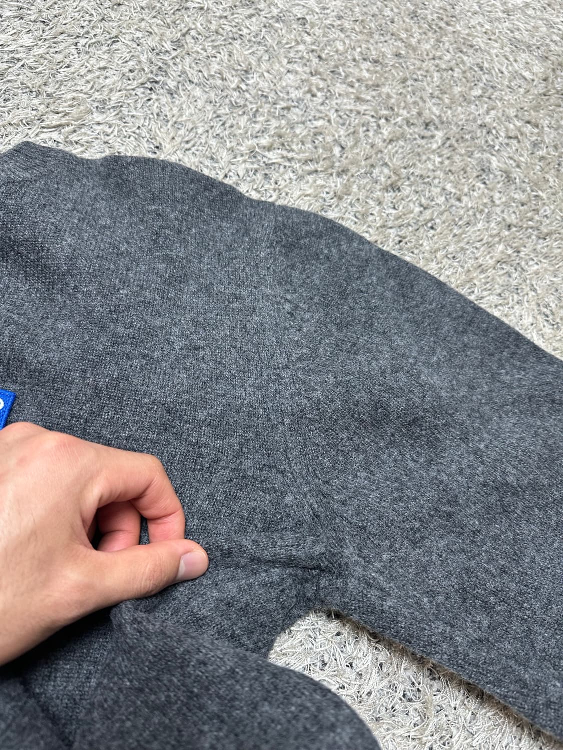 아더에러 시그니피컨트 TRS 태그 니트 차콜 상품이미지7