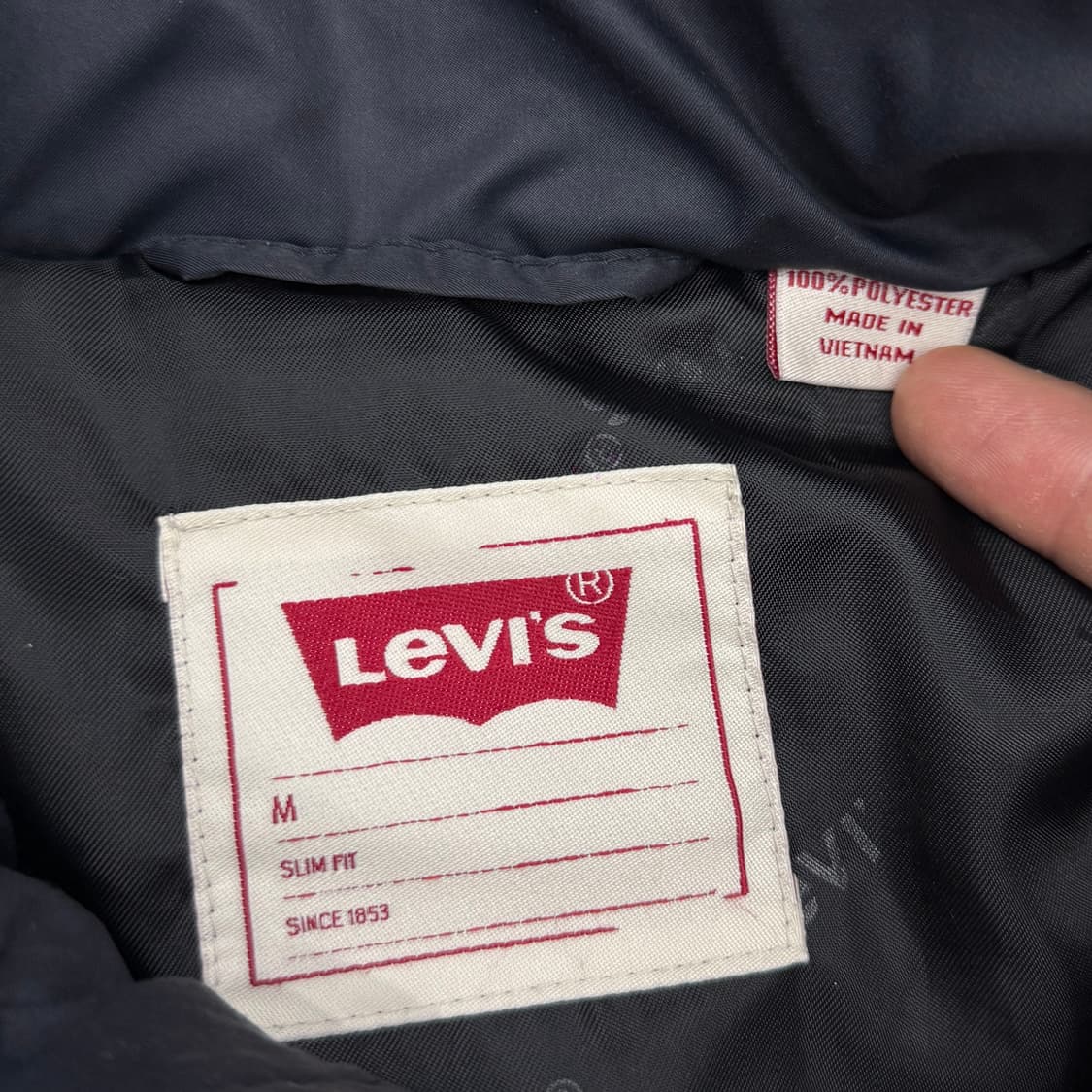 리바이스 바이커 숏 패딩  상품이미지5