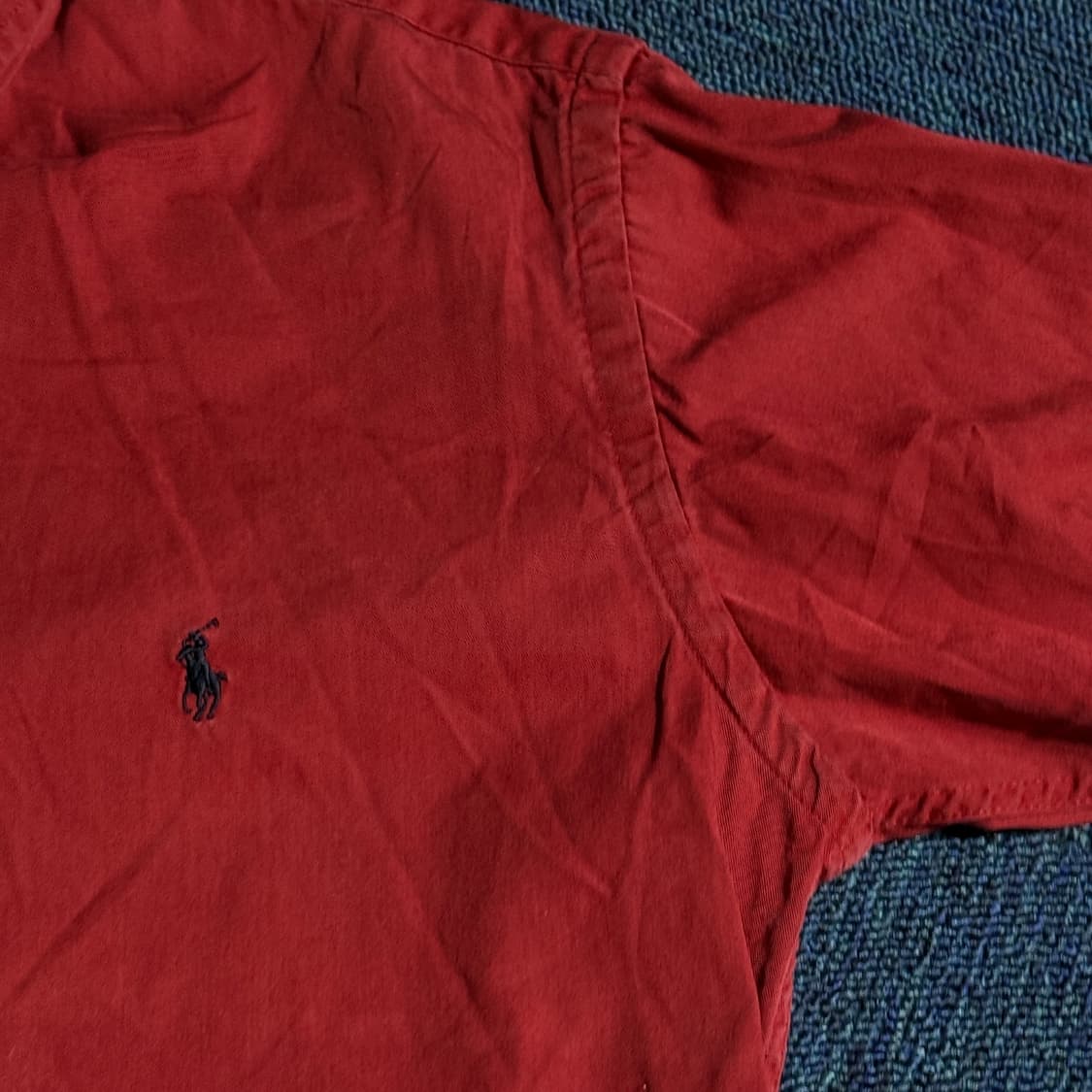 폴로 랄프로렌 레드 셔츠 상품이미지5