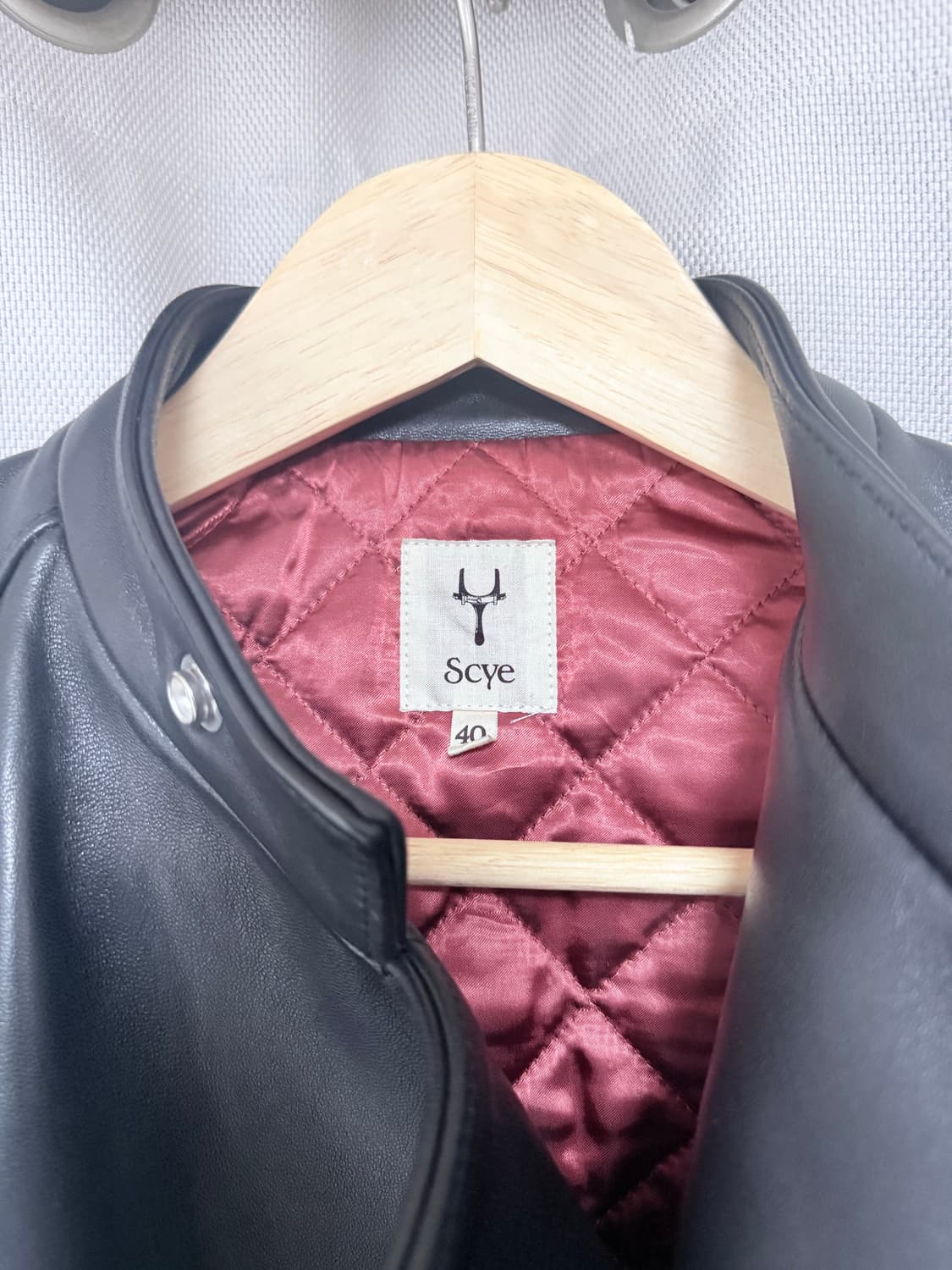 SCYE 레더자켓 40 상품이미지4