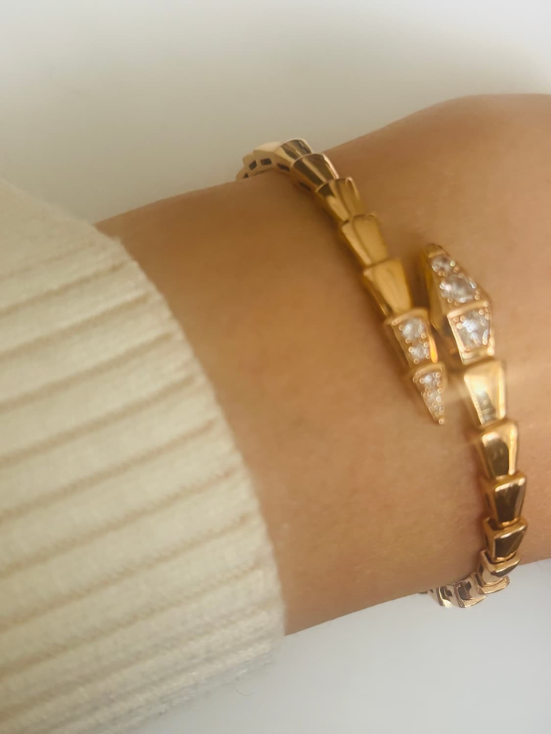 18k 불가리 세르펜티 바이버 팔찌 주문제작 상품이미지2