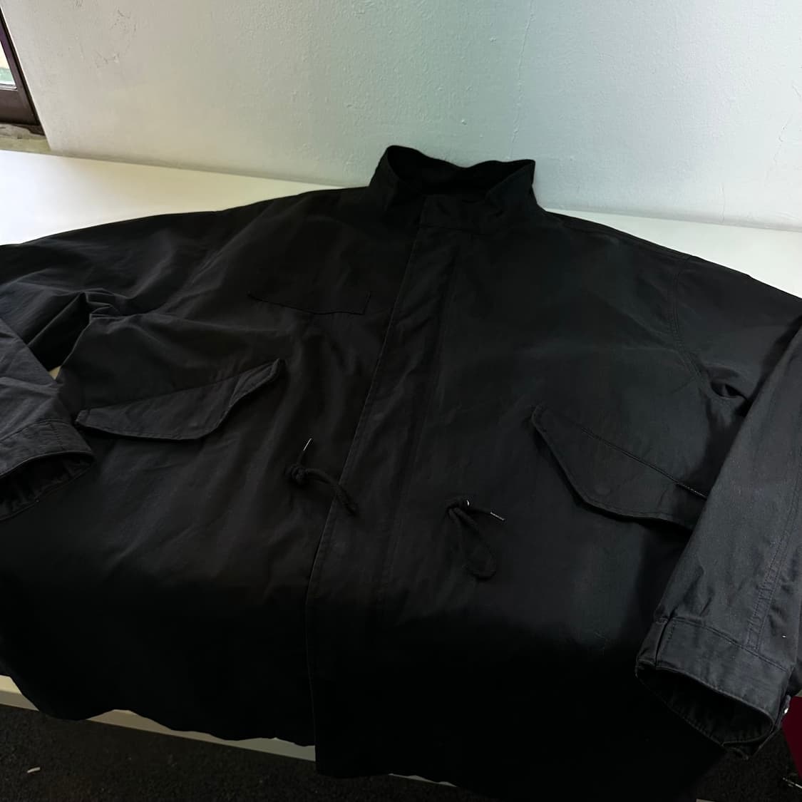 L-XL 디네댓 블랙 오버핏 M65 피쉬테일 야상자켓 상품이미지3