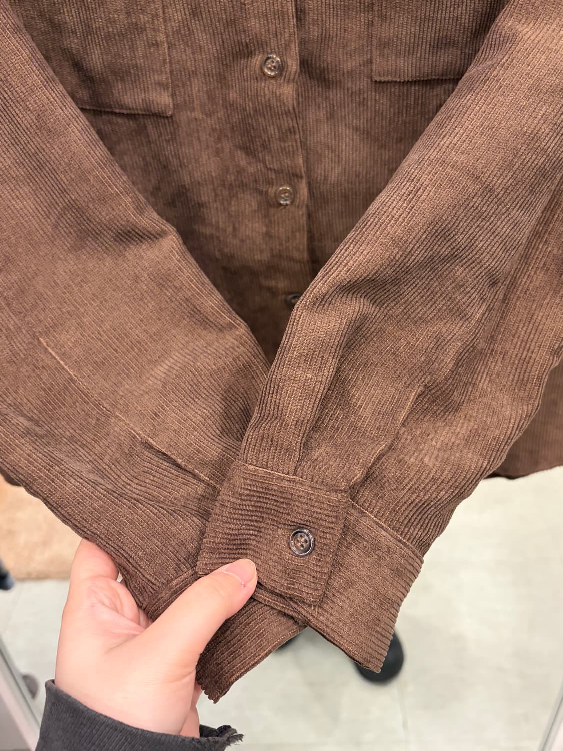 Vtg 빈티지 코듀로이 셔츠 상품이미지3