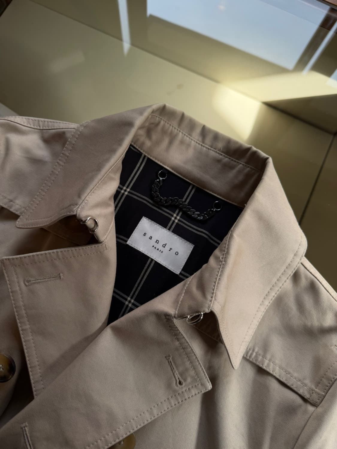 산드로 트렌치코트 100 상품이미지8