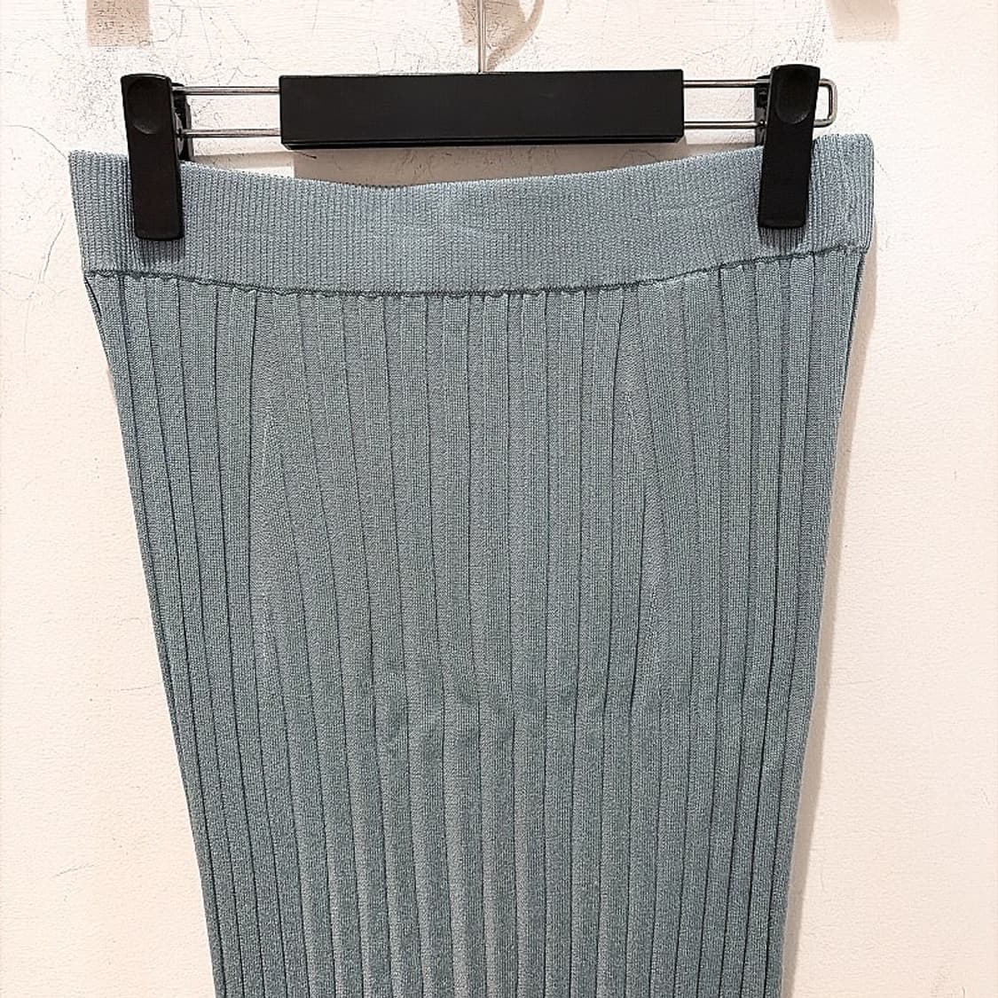 (정품/새상품) 조셉 여성 더스티블루 립 니트 스커트 상품이미지2