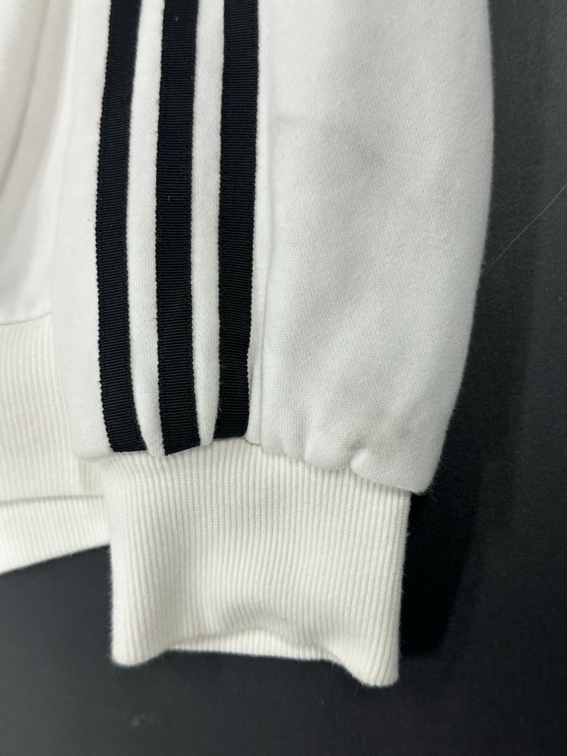 아디다스 파이어버드 화이트 면 바시티 자켓 상품이미지5