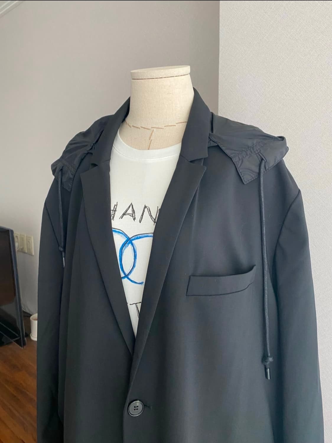 준지 후드 디테쳐블 롱점퍼 48 상품이미지3