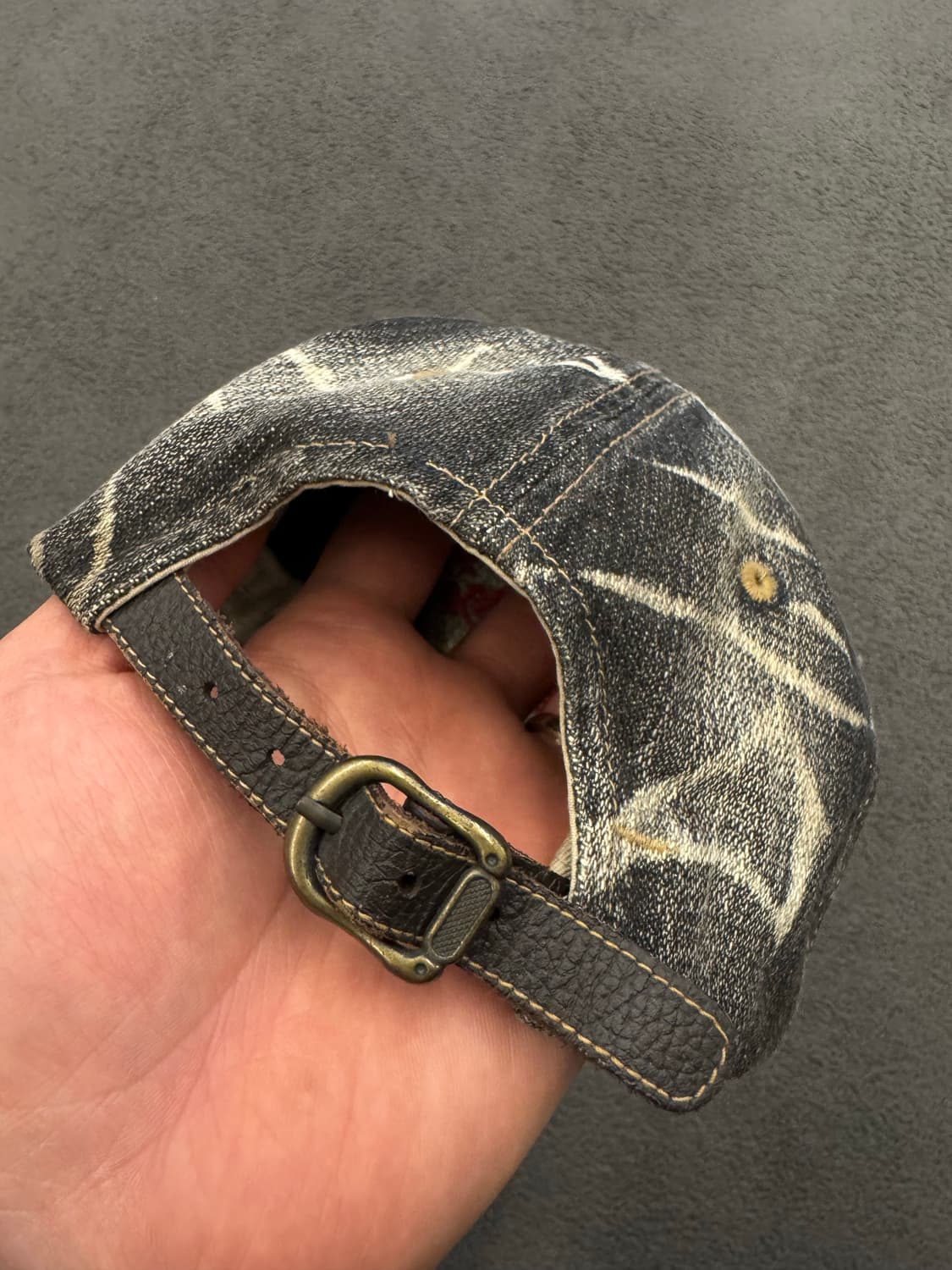 본더치 빈티지 데님 캡 처분  상품이미지2