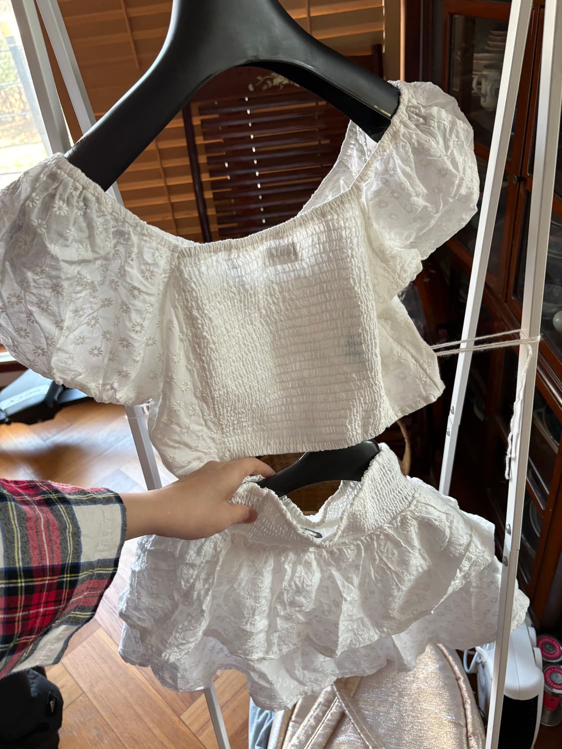 홀리스터 프릴 스커트 세트 상품이미지2