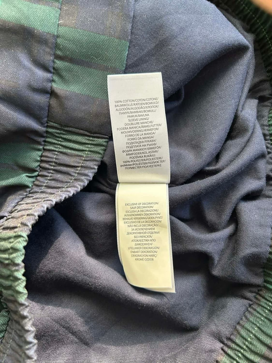 [M] 폴로 랄프로렌 블랙와치 체크 스윙탑 폴리쉘 자켓 상품이미지7