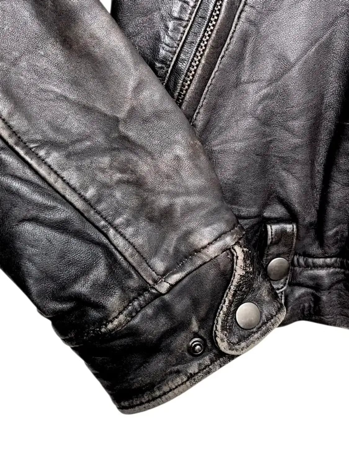 사쥬드크레 항공 라이더 가죽 자켓 상품이미지5