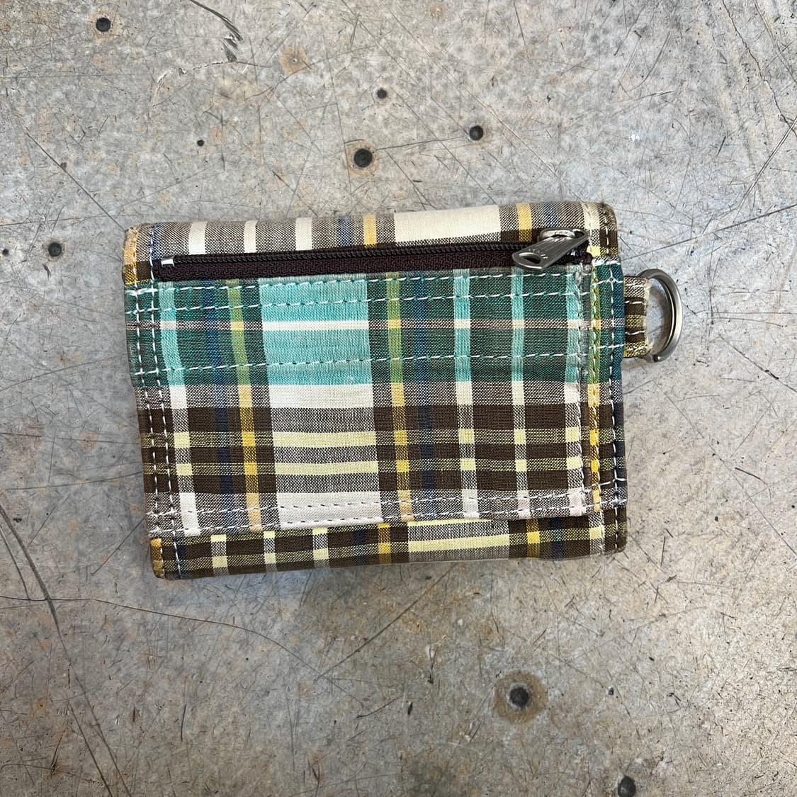 Porter x ESSENTIAL DESIGNS 체크 지갑 상품이미지4