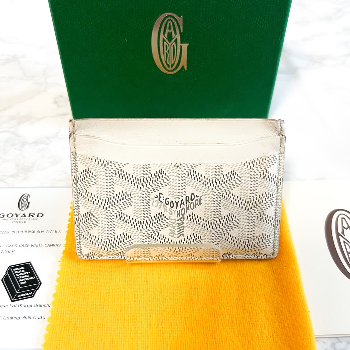 고야드 생쉴피스 카드지갑 화이트 상품이미지1