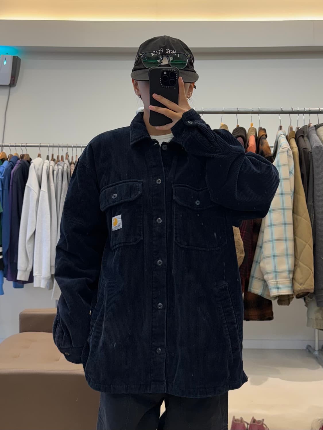 칼하트 WIP 휘트섬 코듀로이 셔츠 자켓 상품이미지8